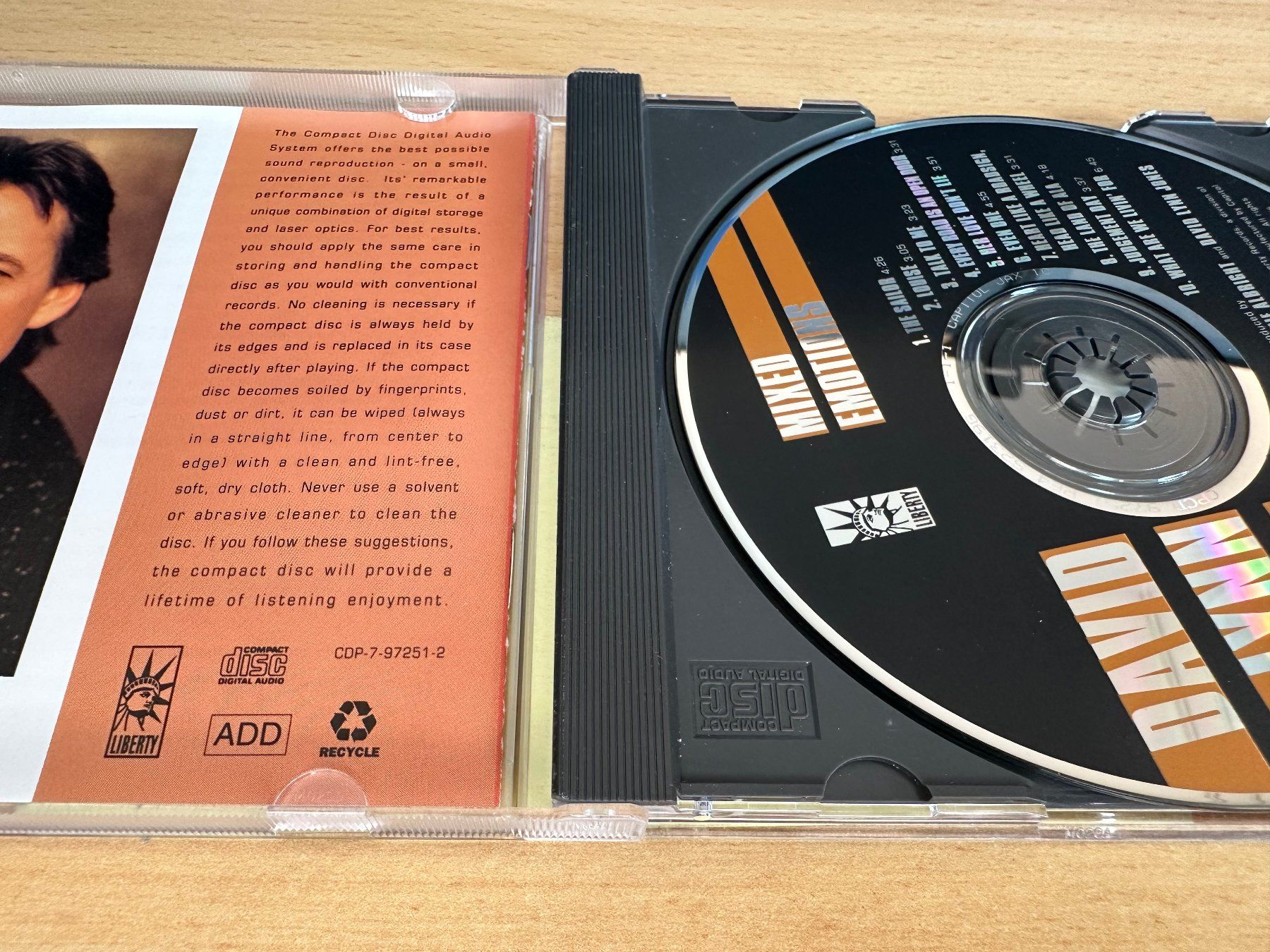 CD: David Lynn Jones – Mixed Emotions – Usato da Rikon im Tösstal venduto da Alpenmutz 2