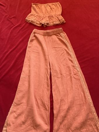 Roxy Sommer Set Hose Top Koralle Grösse XS/TP/ECH