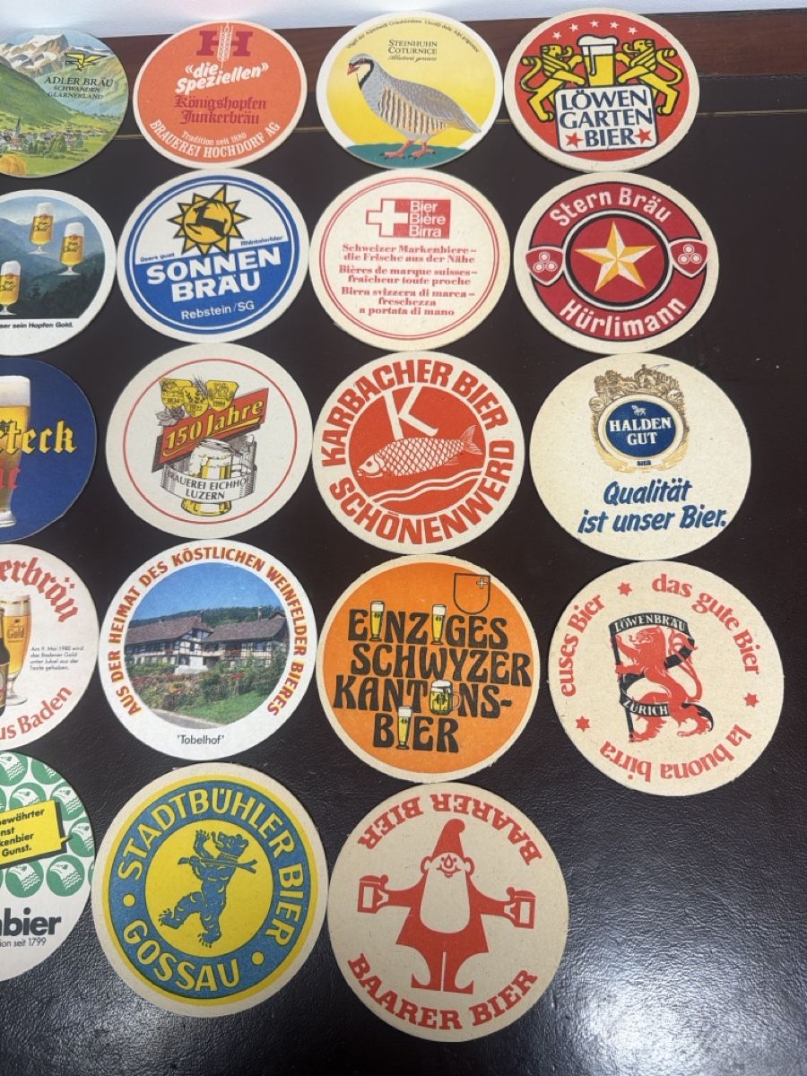 Sottobicchieri: Collection sous-verres bières suisses – Usato da Bôle venduto da K200C 2