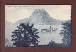 LUGANO - Monte S. Salvatore - Nave - 1913