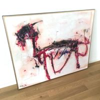 Chupacabra Moderne Kunst Bild Acryl Abstrakt Stefan Bammert