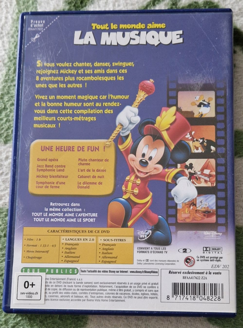 Tutti i DVDs: Dvd Disney – Usato da Couvet venduto da Pioune 1