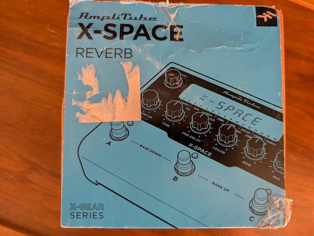Strumenti musicali: Amplitude Reverb X-Space – Nuovo e nell'imballaggio originale da Nyon venduto da justamnesiac 1