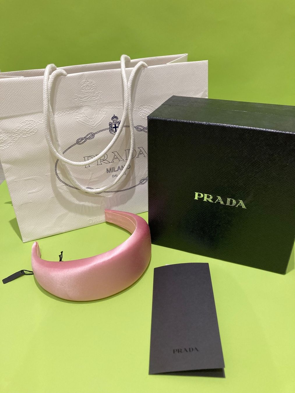 Prada Accessori per capelli: Prada cerchietto – Usato da Paradiso venduto da Kayakara 1