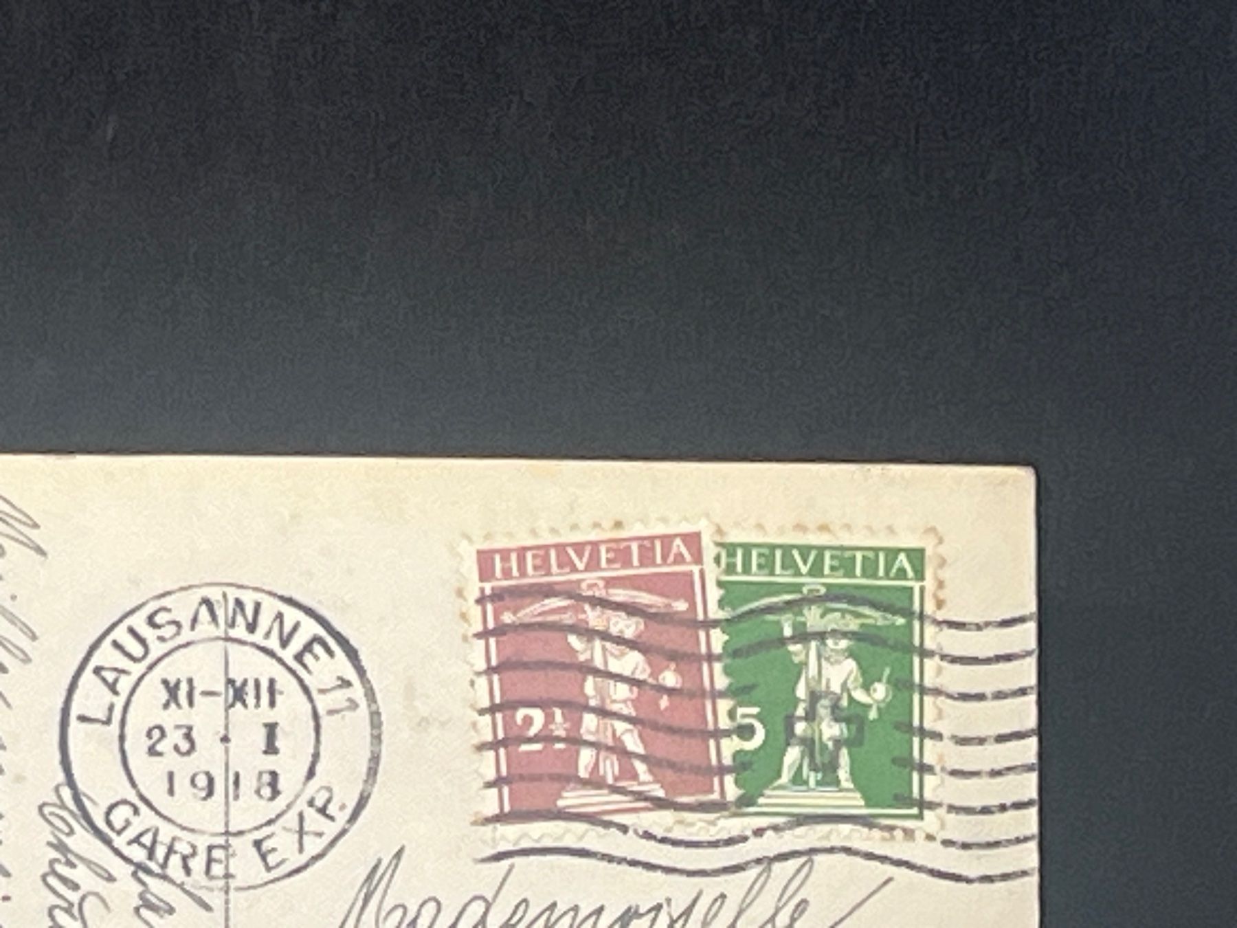 Ansichtskarten: Lausanne. La Cathédrale – Gebraucht aus Widnau von Brusi9 1