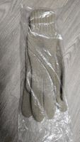 NEU - Faustmann Handschuhe - M - Knitted Gloves - taupe