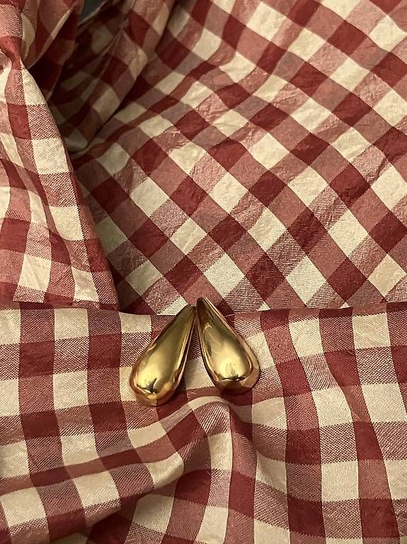 Ohrringe & -stecker: Teardrop - Ohrringe, vergoldet – Gebraucht aus St. Gallen von jbr_q7tx 2