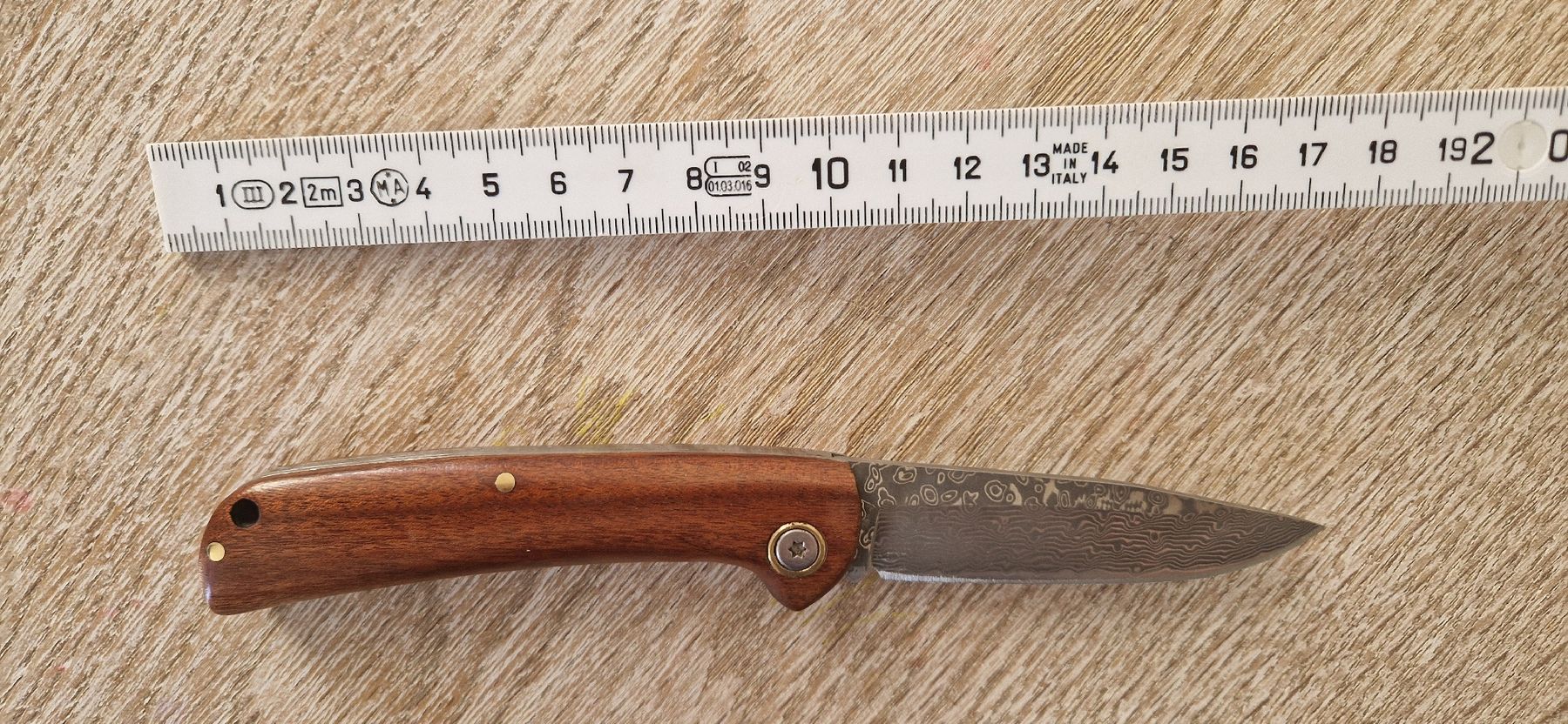 Coltelli tascabile: klappmesser damast – Nuovo (secondo la descrizione) da Burgdorf venduto da maj_swz8 1