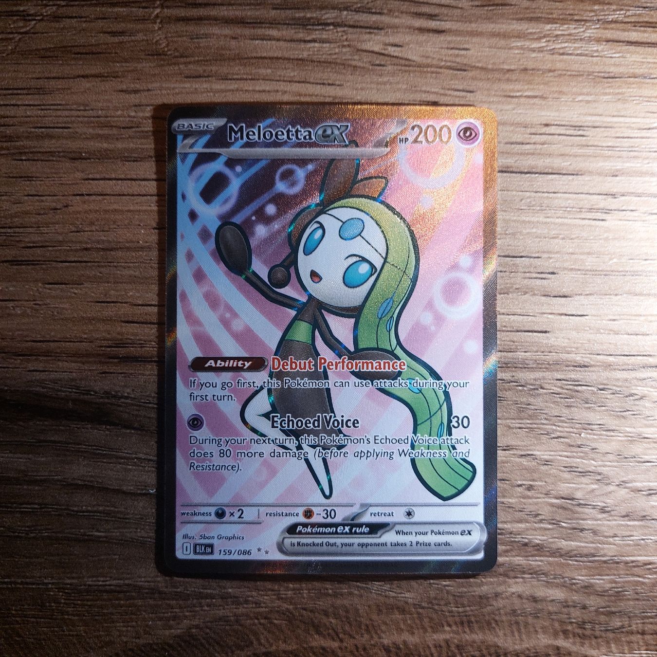 Jeux: Meloetta EX #159/086 English – D'occasion à Basel par jan_3