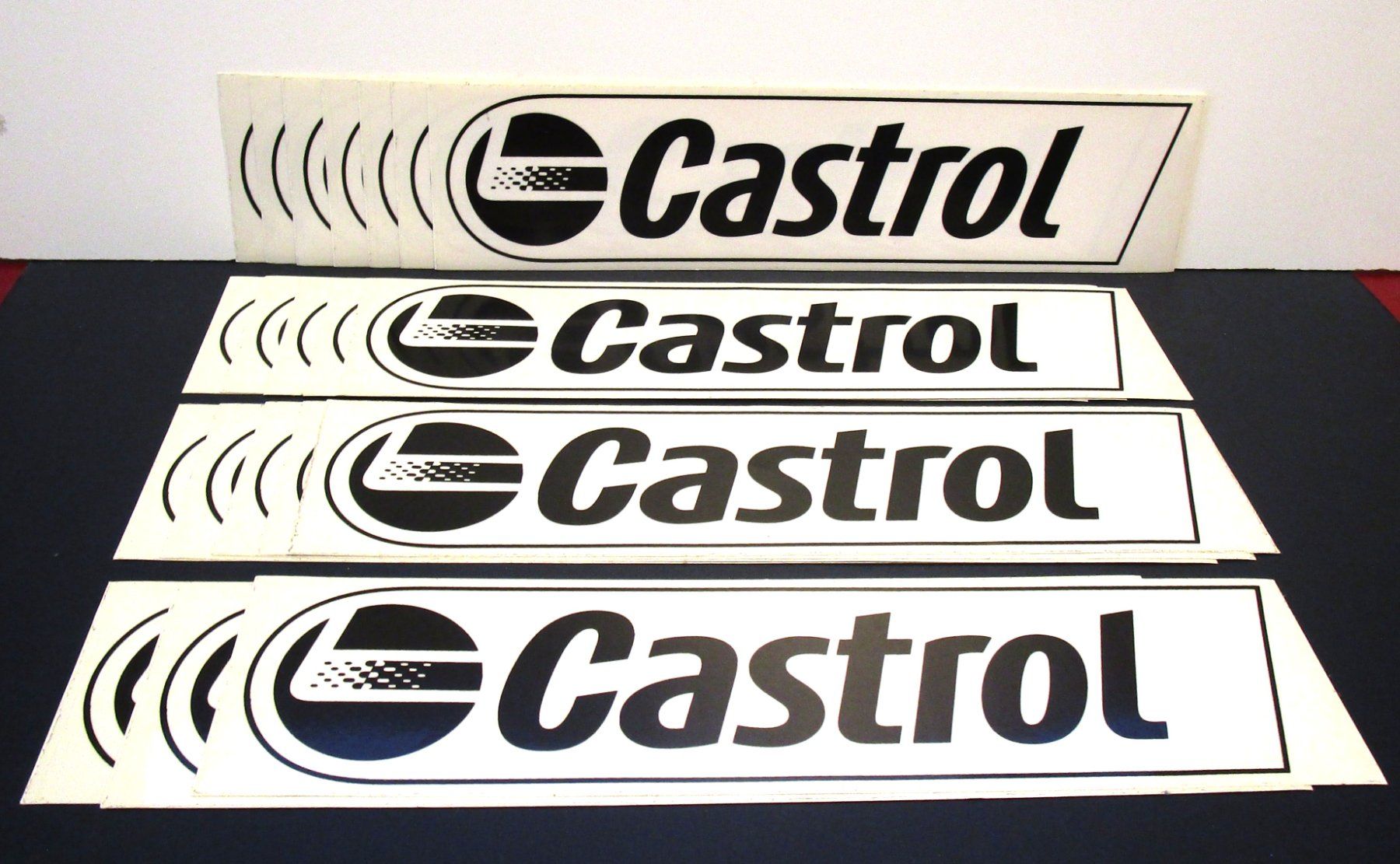 Aufkleber: 20 STICKERS CASTROL – Neu (gemäss Beschreibung) aus Chêne-Bourg von breno56