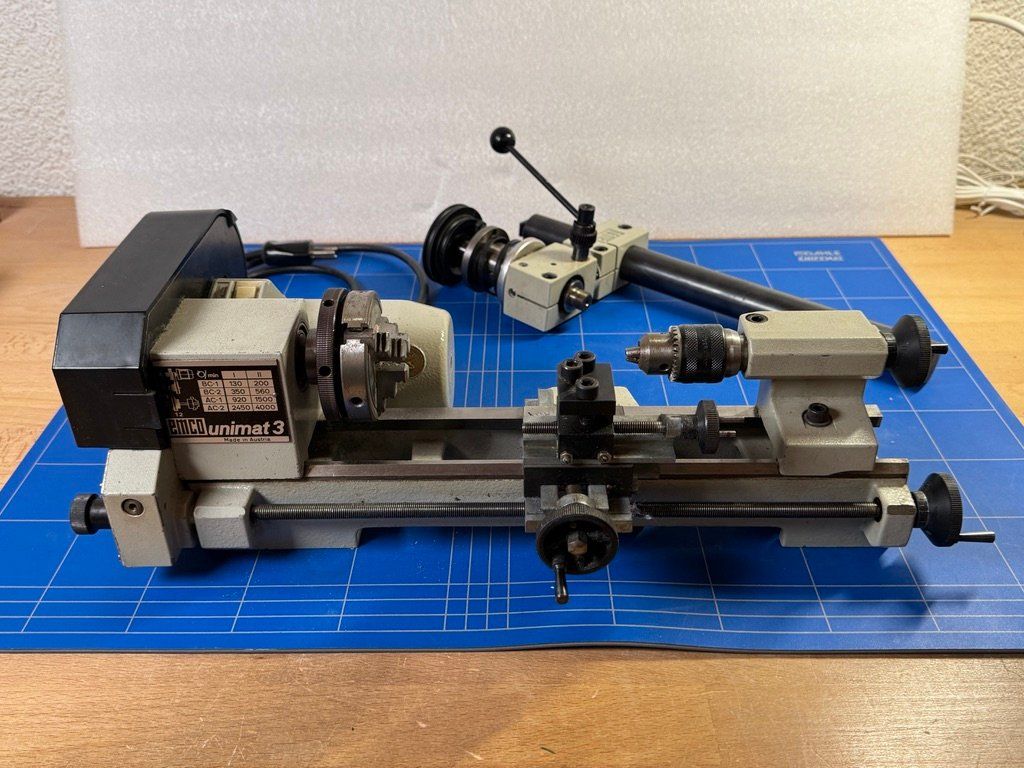 EMCO Unimat 3 Drehbank mit viel Zubehör im Top Zustand! (Gebraucht) in ...