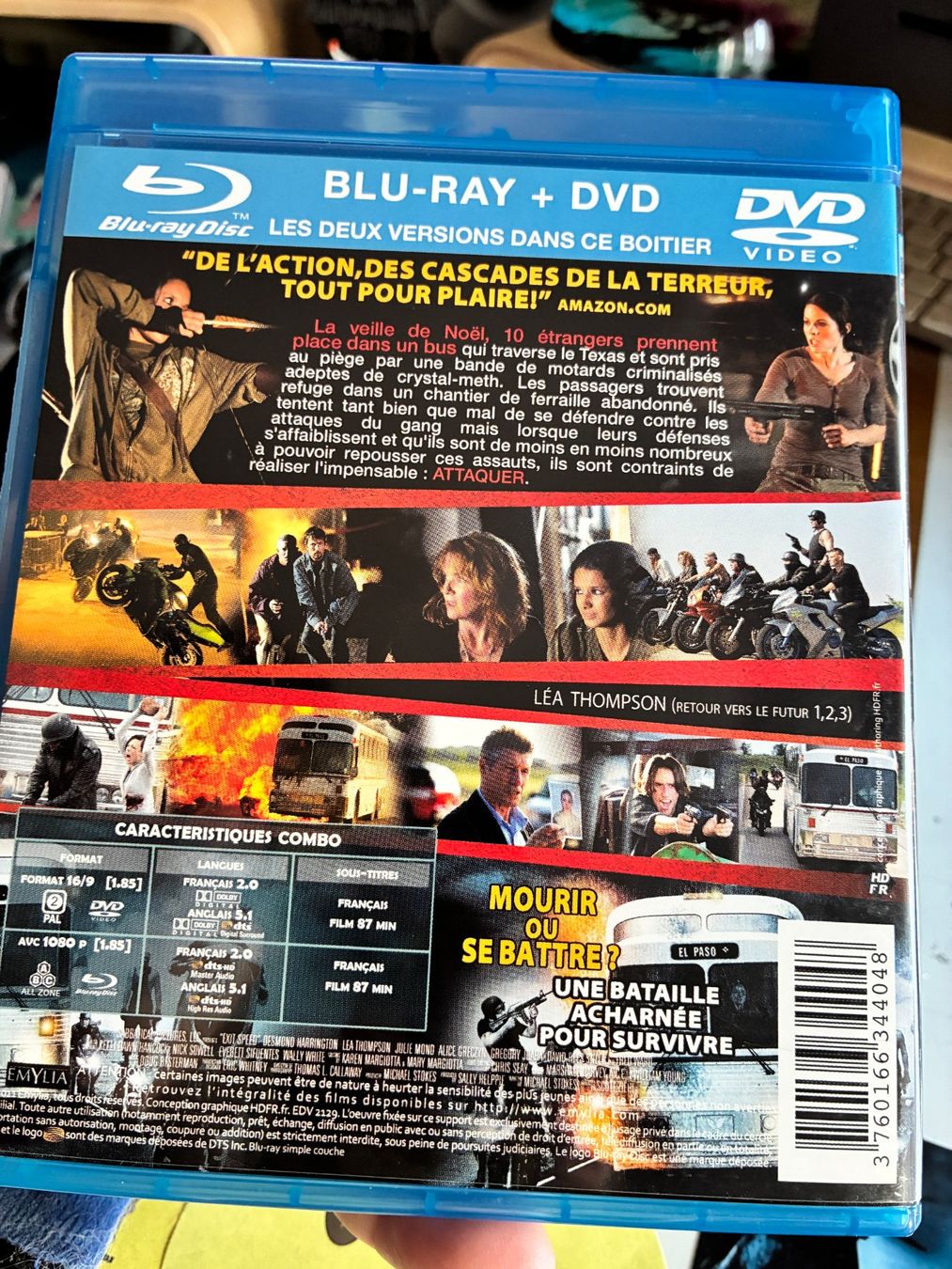 Tutti i DVDs: Exit Speed (2009, Combo Blu-ray + DVD, Thriller Action) – Usato da Vevey venduto da zecollector 1