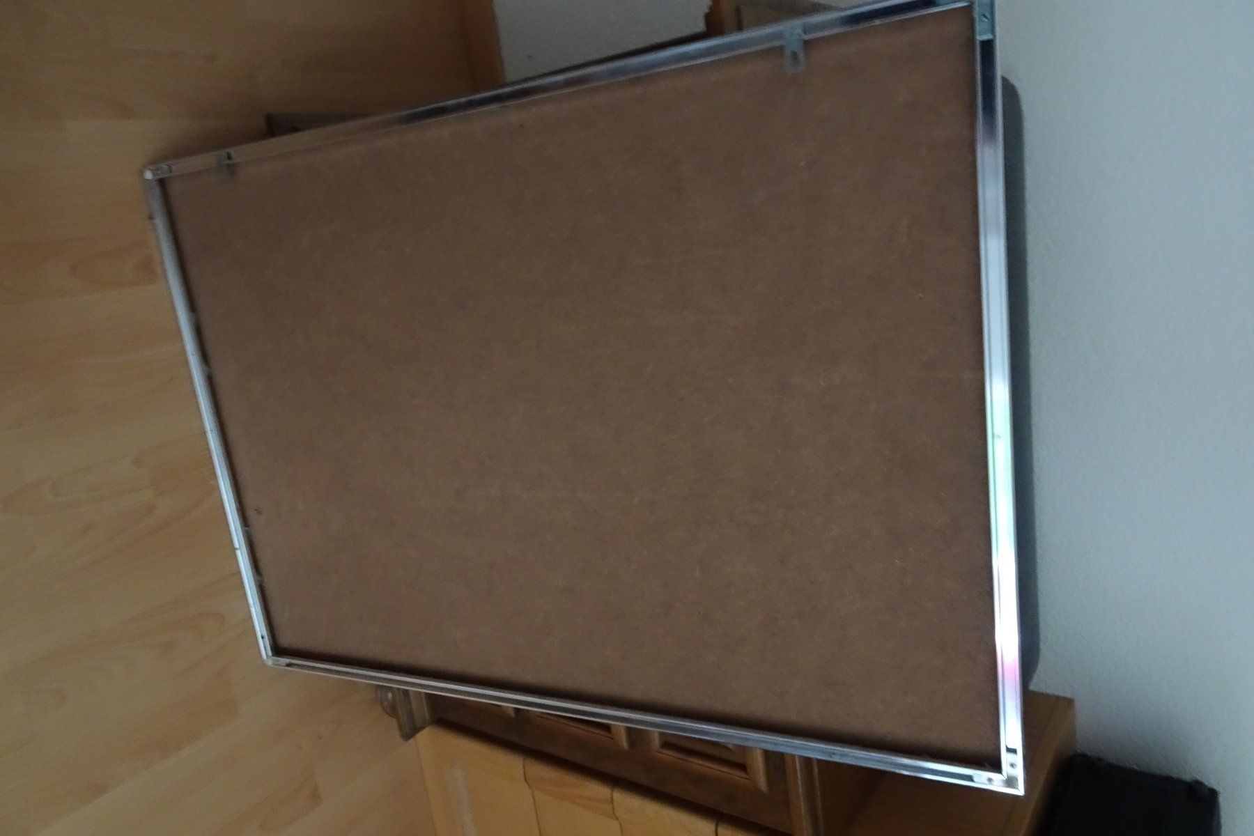 Cornici: grosser Wechsel Bilderrahmen silber 95 x 65 cm – Usato da Strengelbach venduto da schmetterling20 2