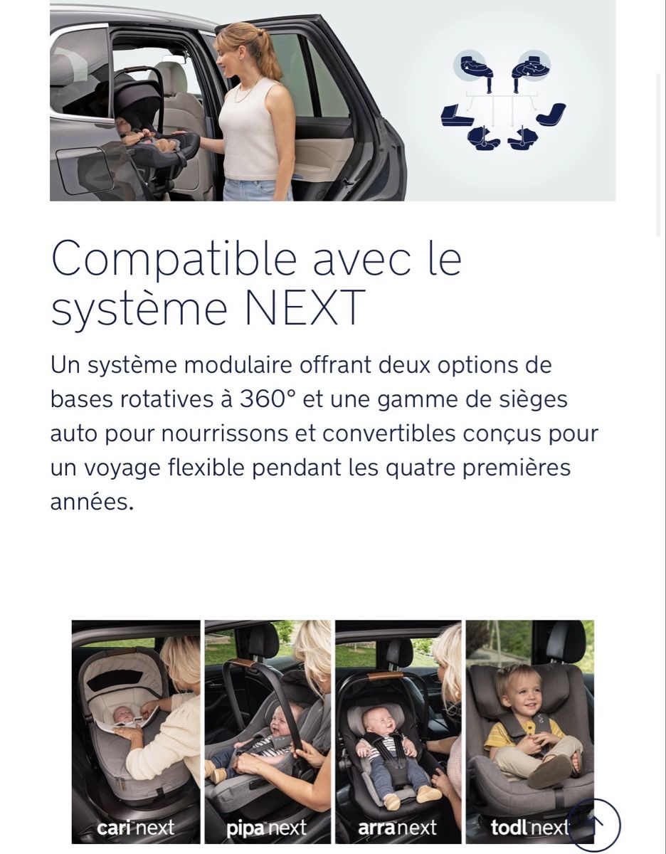 Nuna Seggiolini per auto: Nuna Car seat Base Next – Nuovo (secondo la descrizione) da Genève venduto da emi_bc27 5