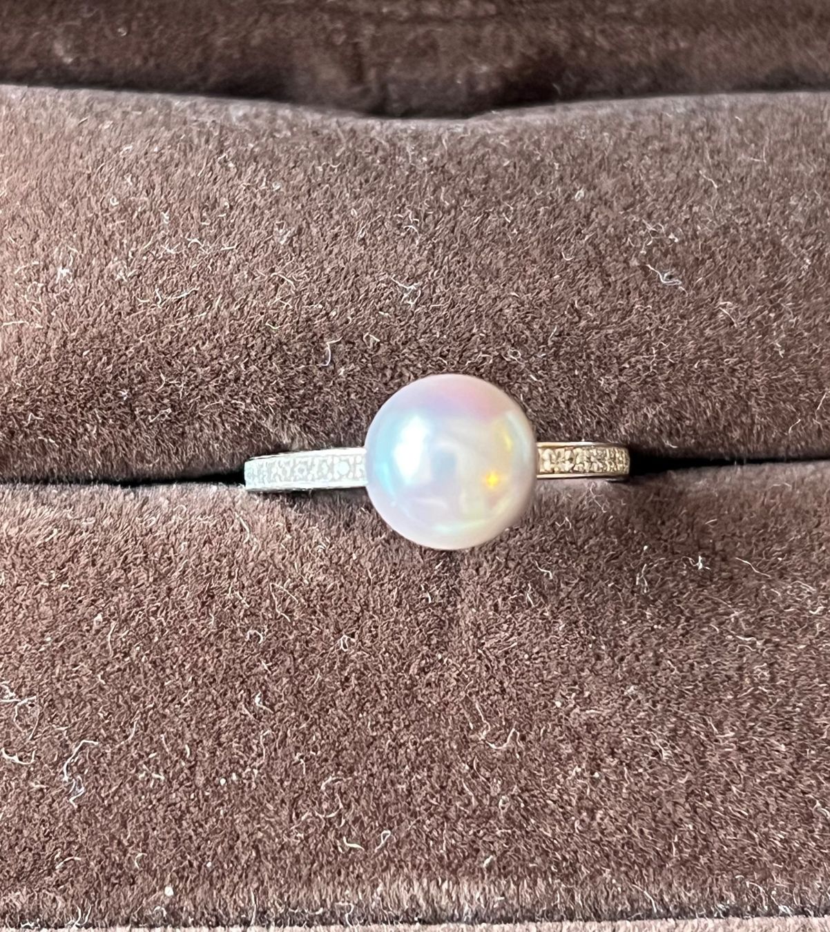 Ringe: Goldring 750 mit echter Akoyaperle 8.1 mm – Neu (gemäss Beschreibung) aus Bern von Steinfieber