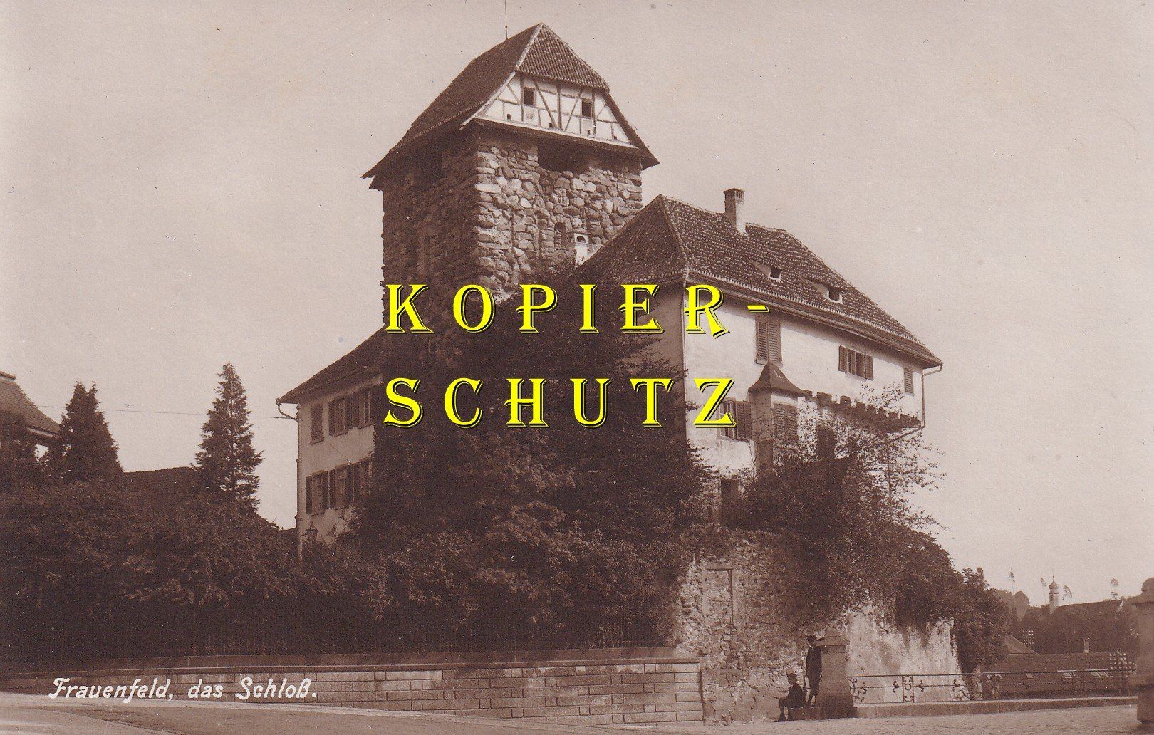 Cartoline postali: Frauenfeld - Das Schloss /bc – Usato da Hombrechtikon venduto da Rudolf07