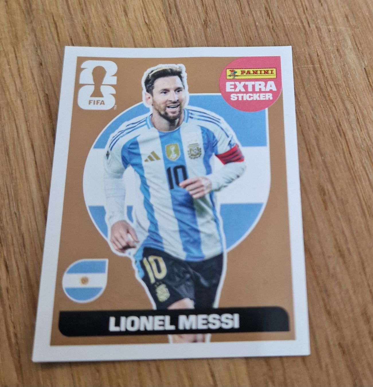 Panini Carte collezionabili: Panini Lionel Messi EXTRA STICKER BRONZE – Nuovo (secondo la descrizione) da Hochdorf venduto da senp