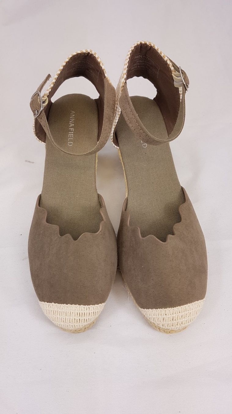 Anna Field Scarpe da donna: ANNA FIELD Keilabsatz Espadrille mit Riemchen Gr. 38 – Nuovo (secondo la descrizione) da Seuzach venduto da VT-Collections1 1