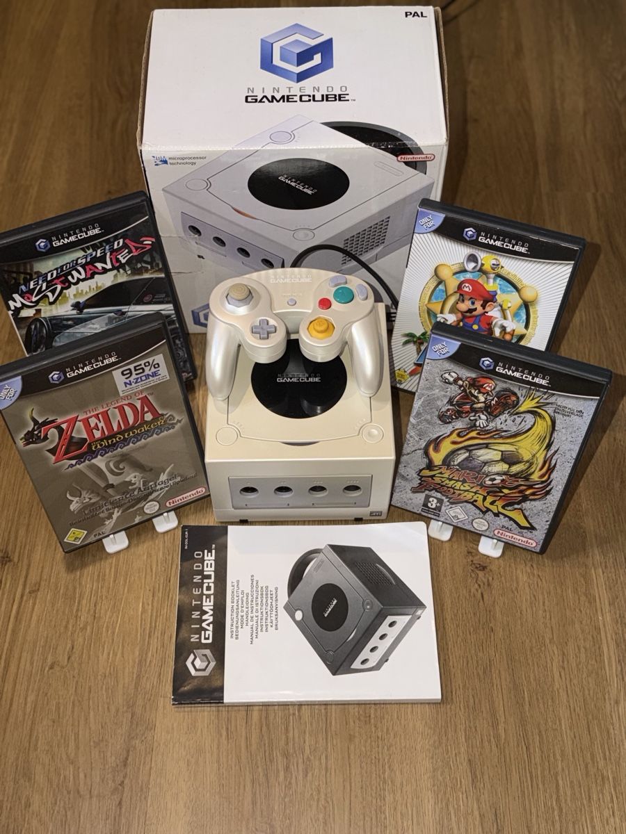 Nintendo Console: Nintendo Gamecube Pearl White Edition OVP Bundle, zelda, S.M – Usato da Carrouge VD venduto da RETRO-GAME-97