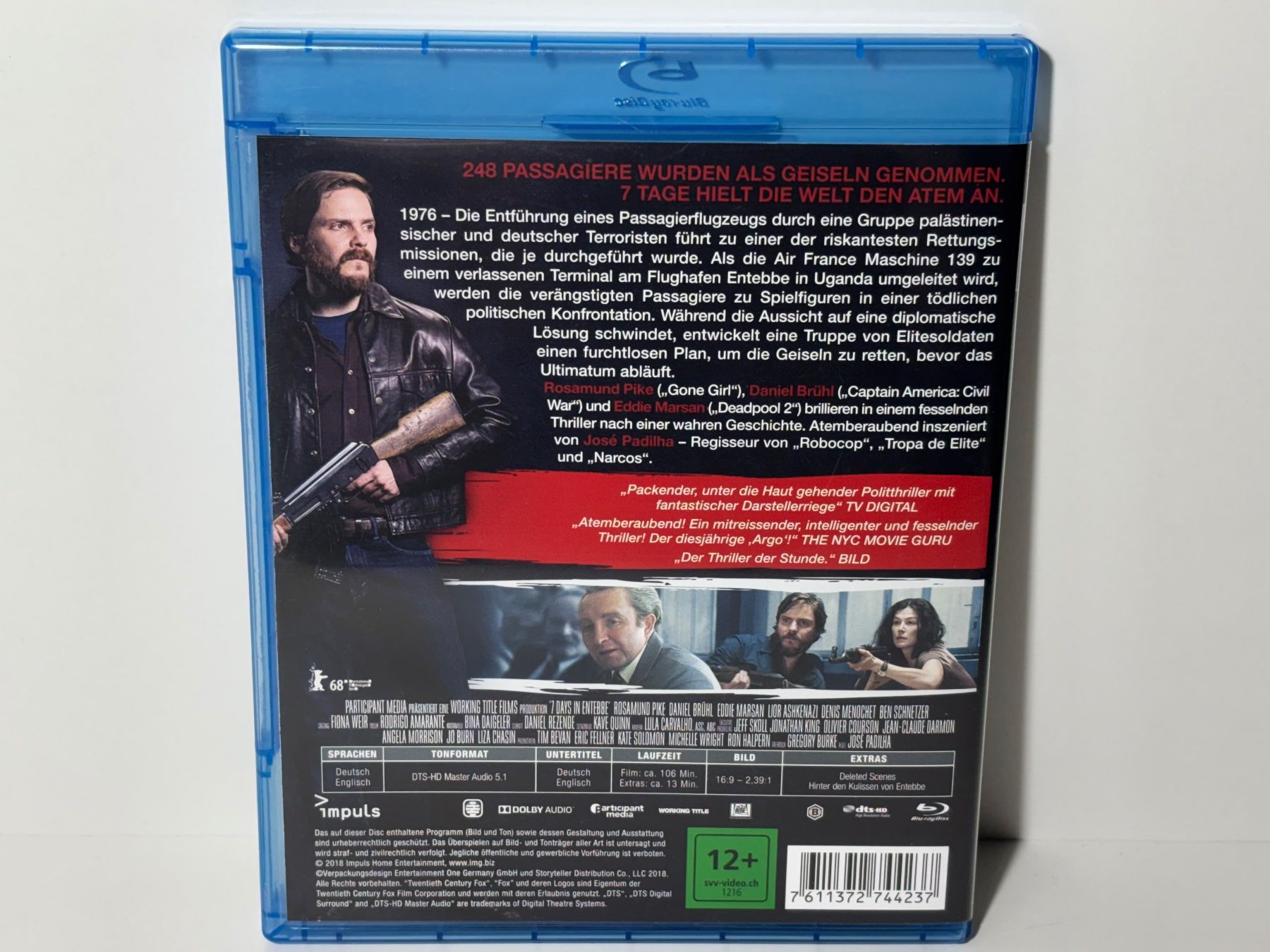 Tous les DVDs: 7 Tage in Entebbe Blu Ray – D'occasion à Wilderswil par Sstriker 1