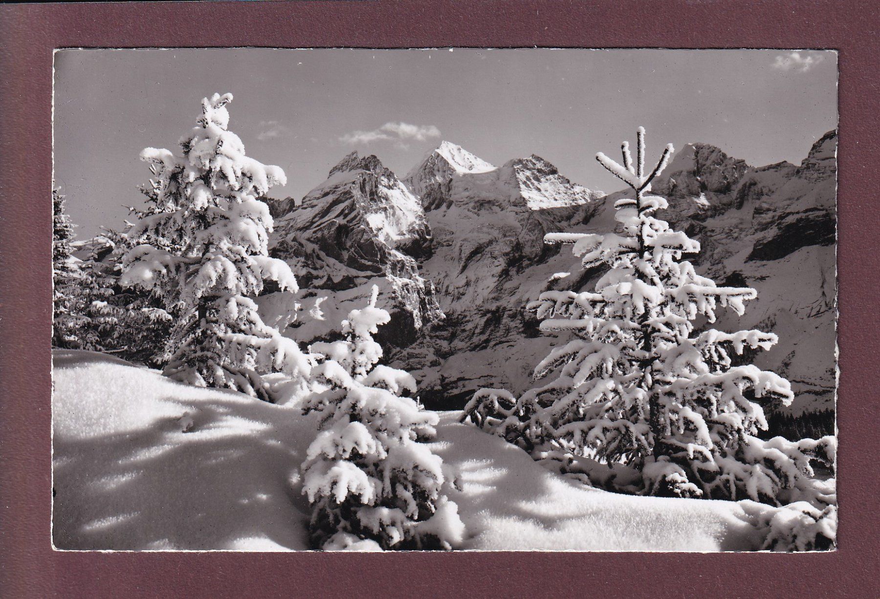 Ansichtskarten: KANDERSTEG - 1958 – Gebraucht aus Pully von nicecards