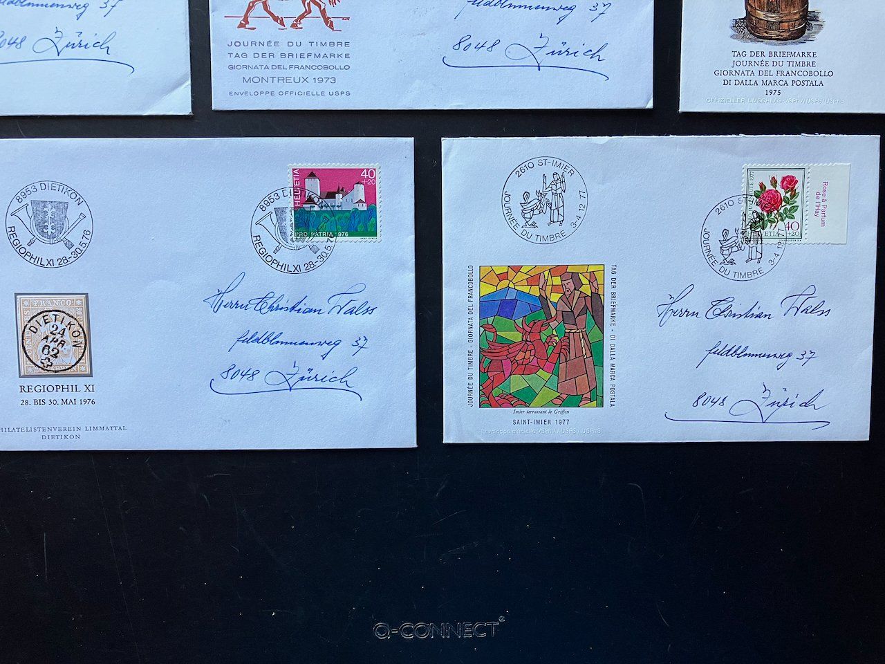 Tutti i francobolli: Tag der Briefmarke 1967-77 – Usato da Nesslau venduto da zueri6 4