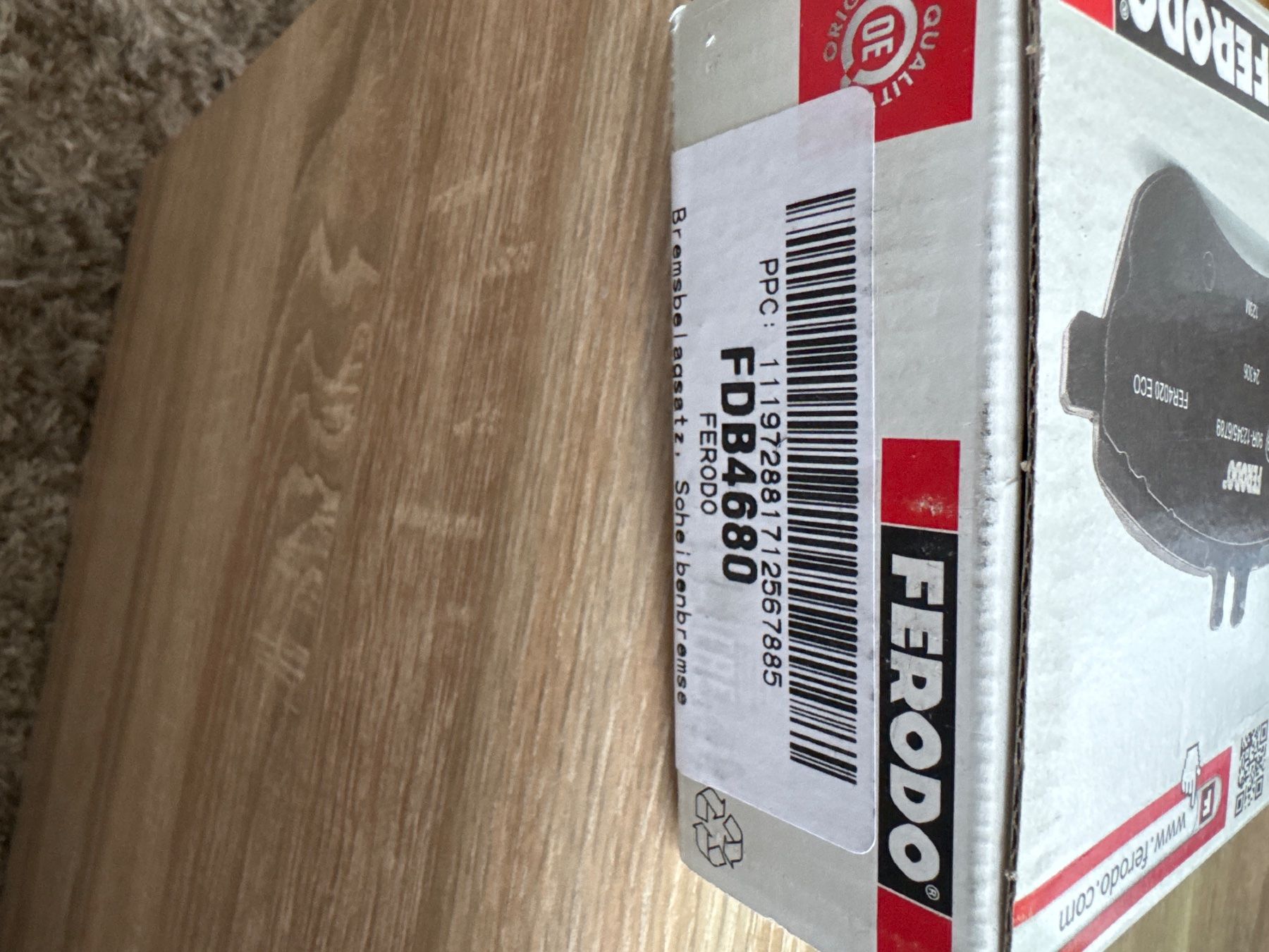 Tutti pezzi di ricambio auto: Plaquettes Arrière Ferodo – Usato da Ecublens VD venduto da heldertoyota 1