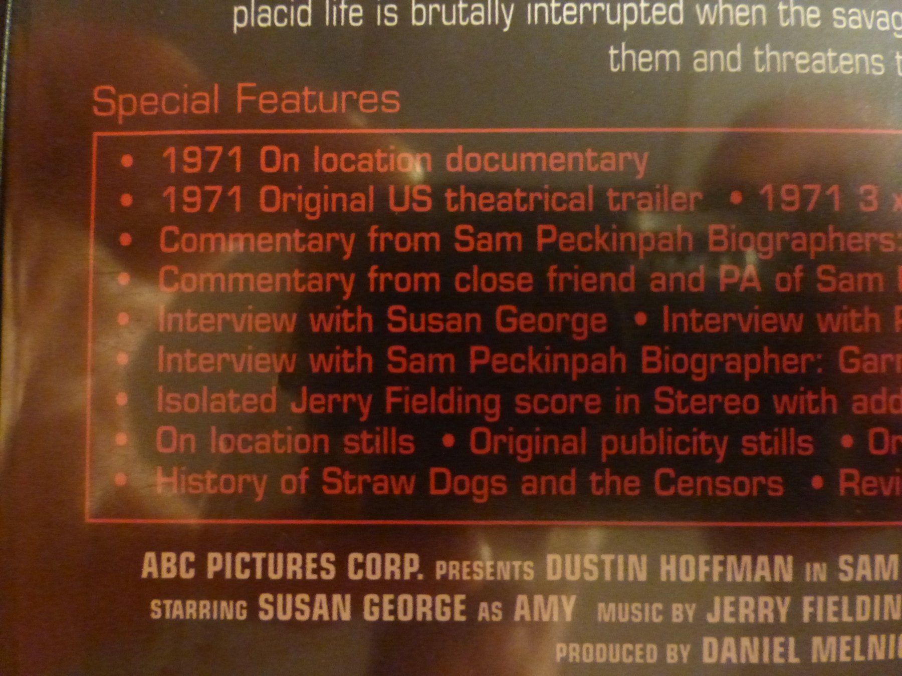 Tutti i DVDs: Straw Dogs Sam Peckinpah DVD – Usato da Zumikon venduto da psisound 3