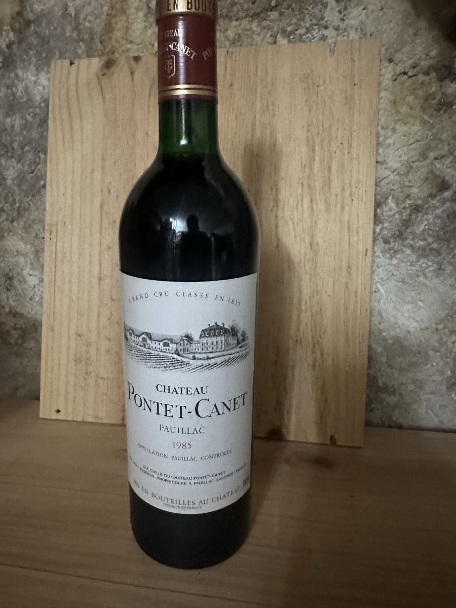 Pontet-Canet  Wein: Château Pontet-Canet 1985 75cl – Neu (gemäss Beschreibung) aus Münchenbuchsee von San_SImon
