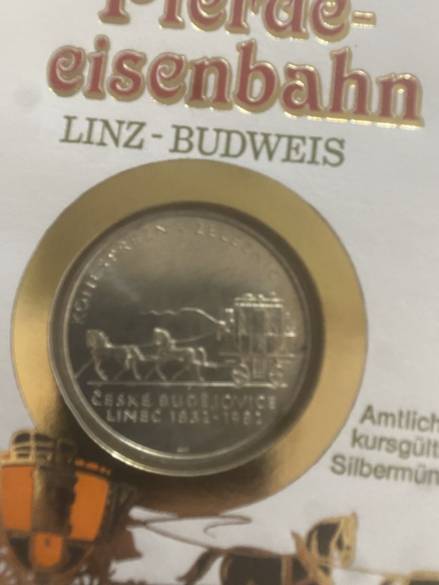 Tutti le monete: Numisbrief mit Silbermümze aus Tschechei – Usato da Muralto venduto da Alex1912 1