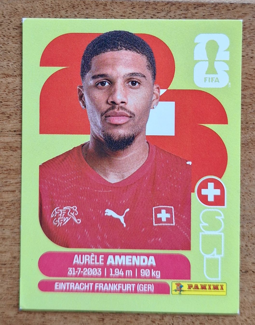 Panini Carte collezionabili: Panini Aurèle Amenda SUI 7 – Nuovo (secondo la descrizione) da Romanens venduto da Crocette