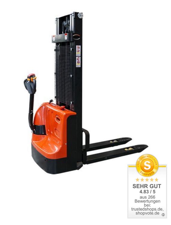 Nagelneuer Schefer Stapler EGV Eco Tragfähigkeit 1000 kg (Neu (gemäss ...