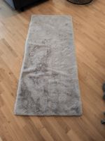 Kunstfellteppich grau 180x80 cm