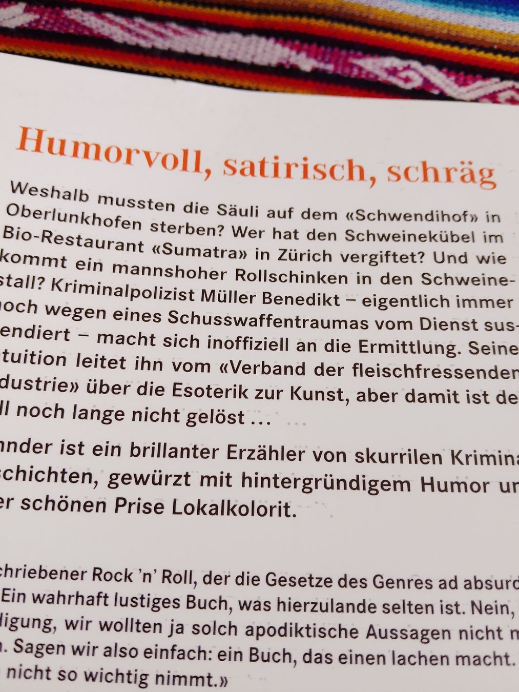 Libri: Müller und die Schweinerei – Usato da Volken venduto da katz5 2