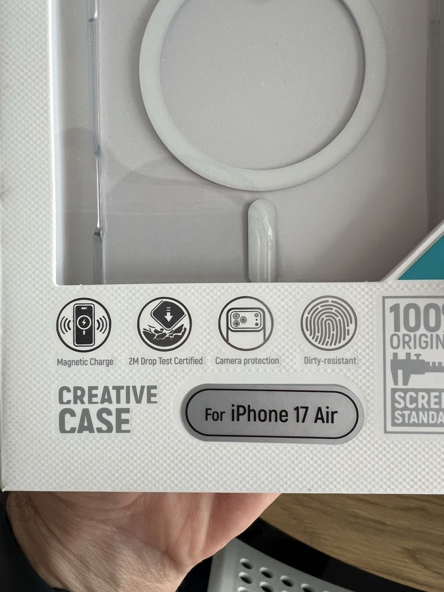 Cover & Protezioni schermo: iPhone Air Clear Case – Nuovo e nell'imballaggio originale da Effretikon venduto da FESP89 2