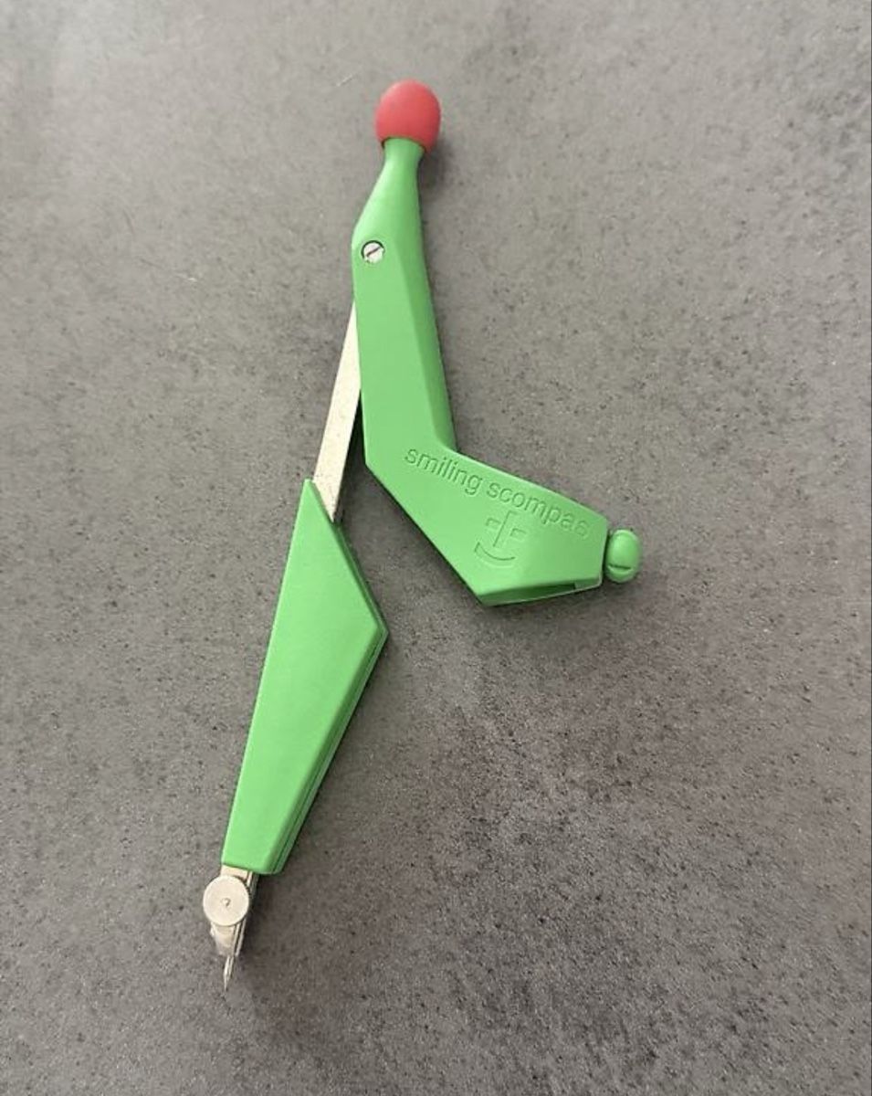 Compas: Zirkel "smiling scompae" grün mit Etui – Neuf (Voir description) à Thalwil par MB-7 1