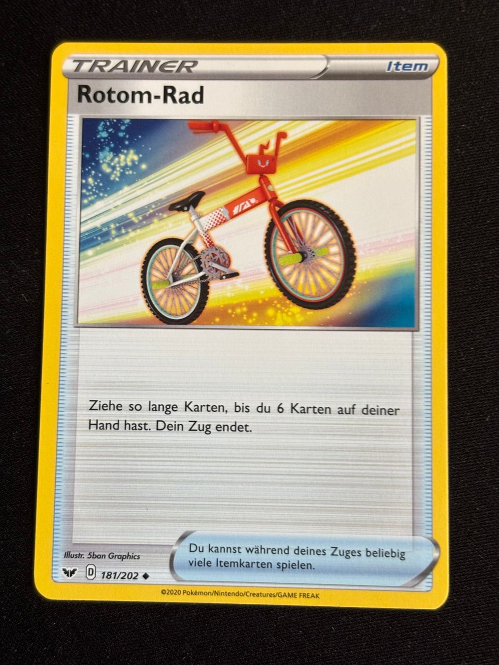 Pokémon Cartes à collectionner: Pokemon Rotom-Rad - Sword-Shield 181/202 - Deutsch – D'occasion à Bern par Big_GS