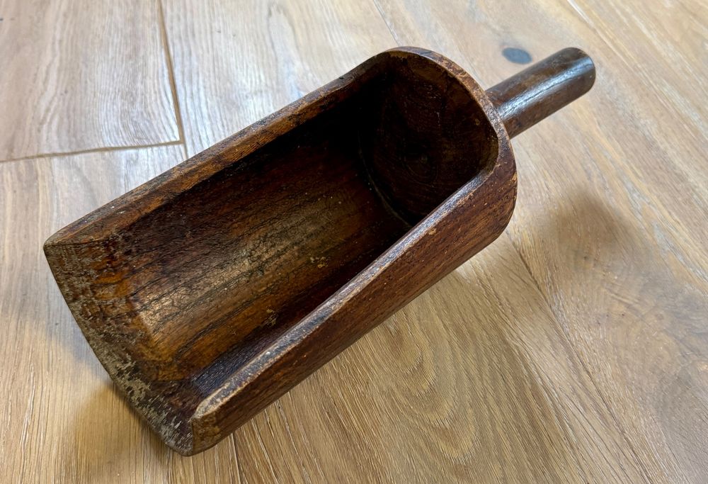 Antike Getreideschaufel Mehlschaufel vintage Deko Bauernhof 6