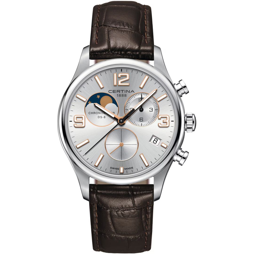 Certina Orologi: Certina Chronograph Moon Phase Watch - C033.460.16.037.00 – Nuovo e nell'imballaggio originale da La Plaine venduto da David.steiner_ 4
