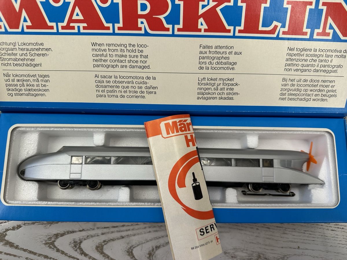 Märklin Modellini di ferrovie: Märklin 3077 DRG Schienenzeppelin – Usato da Lupsingen venduto da New-Haven 6