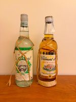 RHUM CLÉMENT – LOT DE 2 BOUTEILLES ANCIENNES – MARTINIQUE –