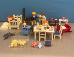 Playmobil Möbel und Figuren, vieles aus Set 4145 Mitnehmhaus