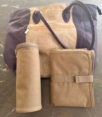 Wickeltasche Lässig mit Zubehör in Top Zustand!