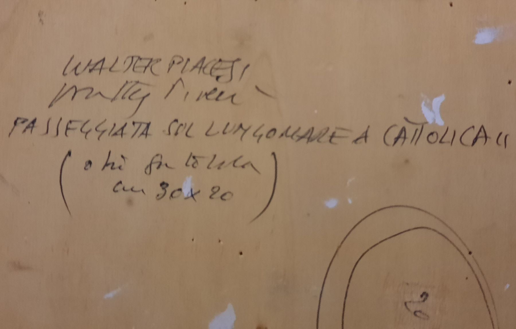 Tableaux: WALTER PIACESI 1929 - 2022 – D'occasion à Genève par Enigme8 2