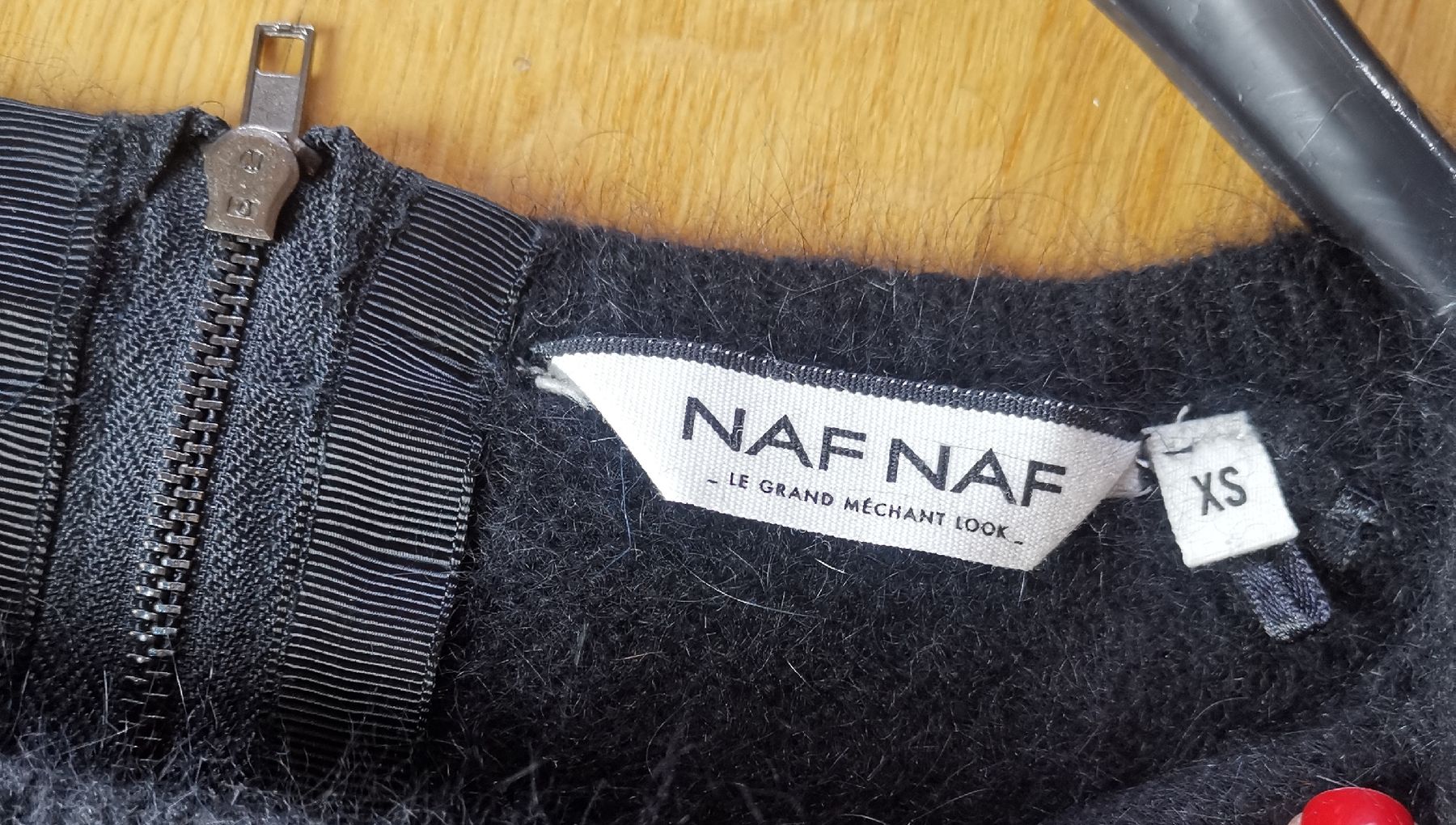 Nafnaf Maglioni & Felpe: Angora Pulli mit Pailletten, NafNaf – Usato da Uerikon venduto da pink_flamingo 3
