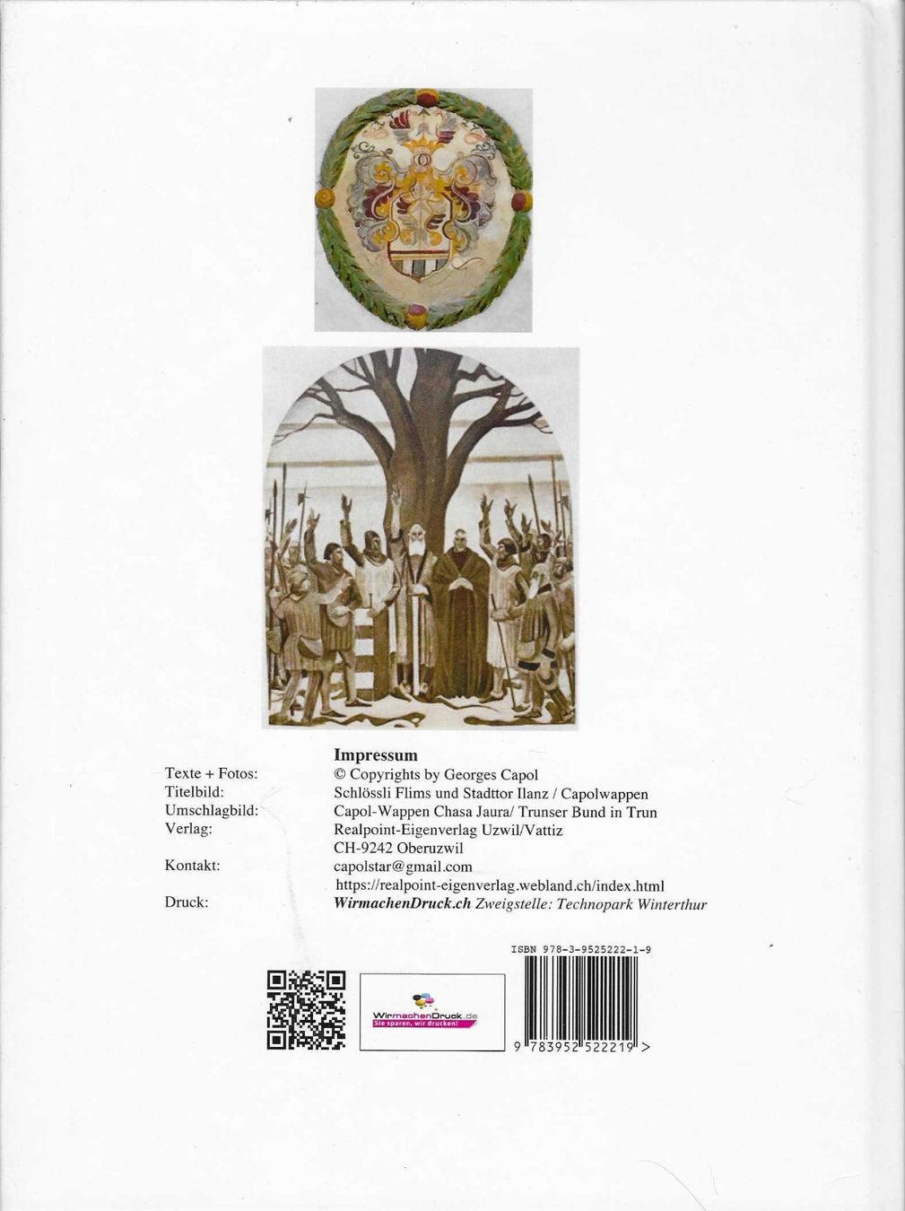 Libri: Capolia Genealogische Chronik - Georges Capol – Usato da Flims - Dorf venduto da Stagediver 7
