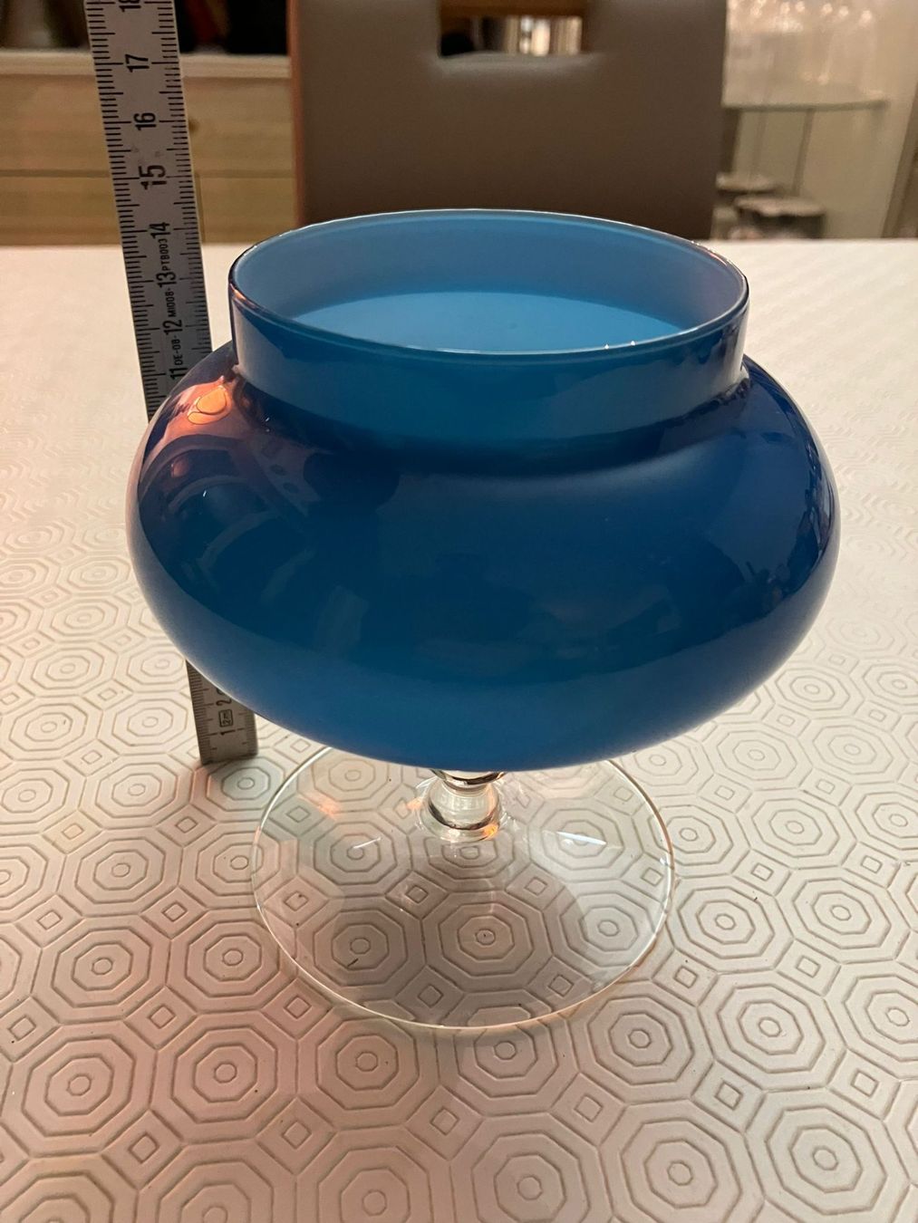 Contenitori & Simili: Contenitore in vetro azzurro – Usato da Melano venduto da H-Sara 1