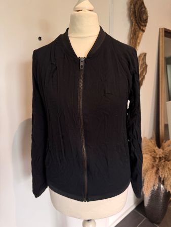 Schwarzes Bomber Jäggli Jacke Only Gr. 34