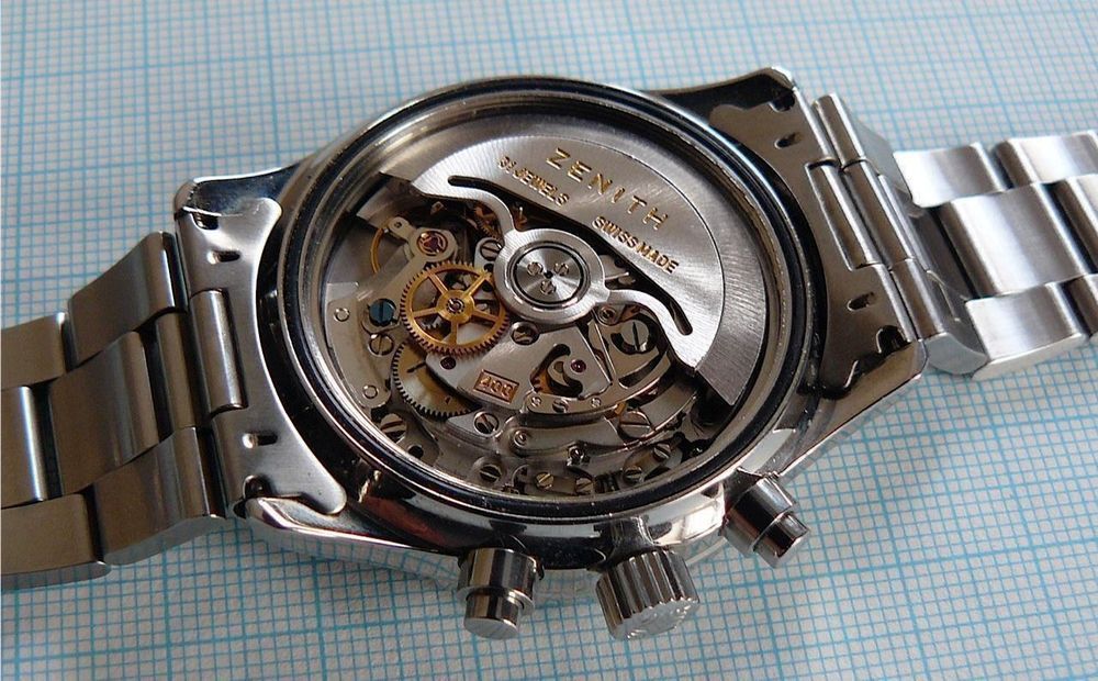 Zenith El Primero DE LUCA 02 0310 400 Stahl ø 40 mm (Gebraucht) in