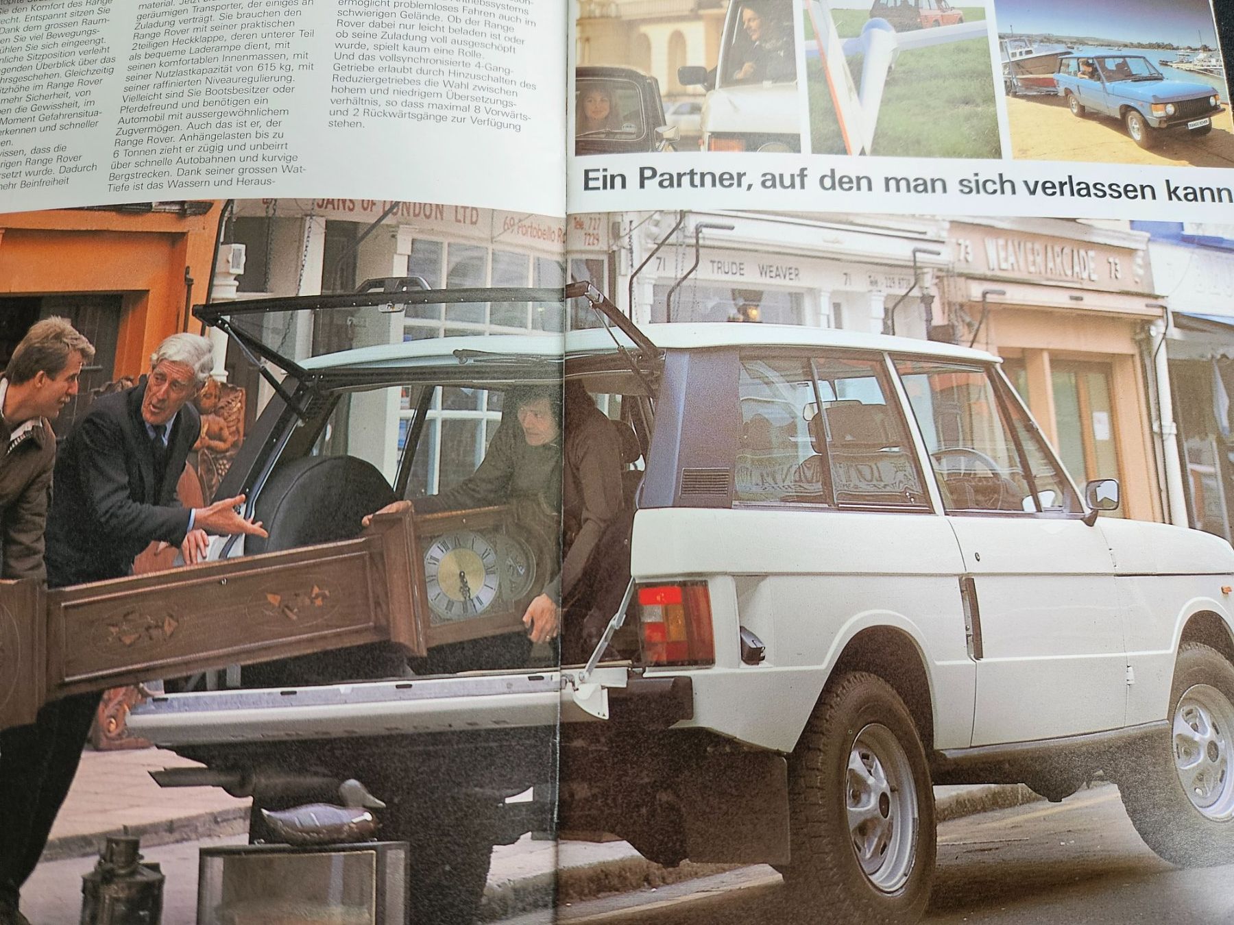 Land Rover Documenti: Range Rover 3.5 2 Door  4 Door  Prospekt ca 1981 xb – Usato da Flawil venduto da sr1_f6st 2